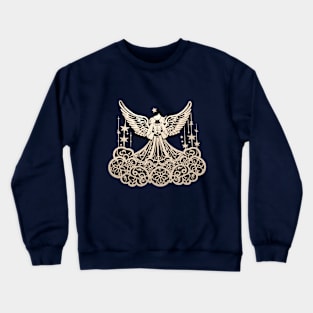 The girl with the wings Crewneck Sweatshirt